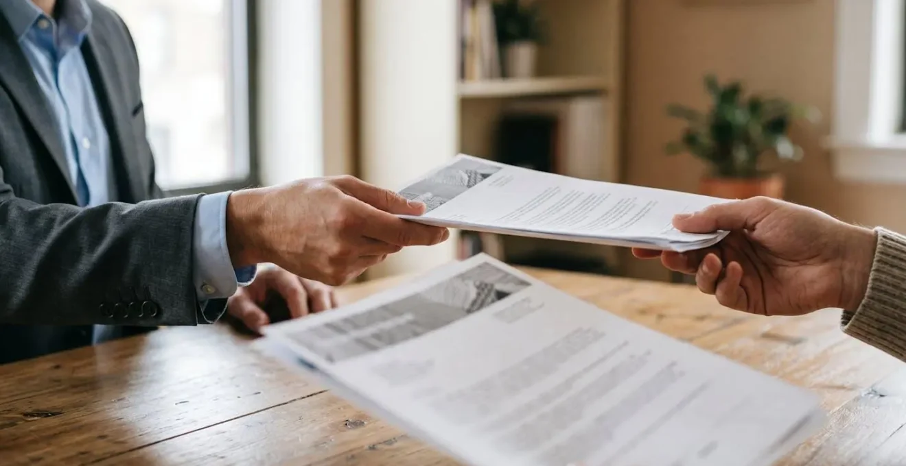 Remise de documents d'assurance habitation entre propriétaire et locataire