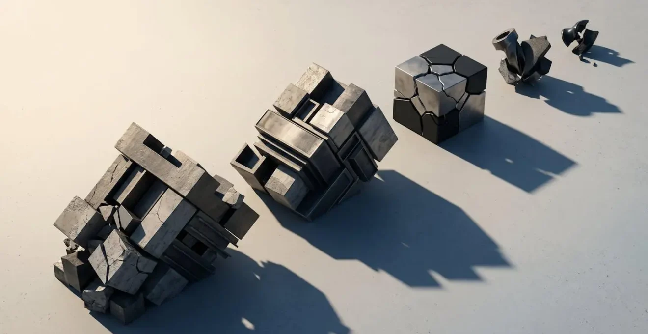 Représentation visuelle de l'effet domino d'un sinistre professionnel et ses conséquences multiples