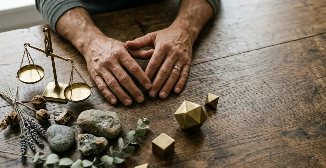 Entrepreneur examinant plusieurs actifs financiers diversifiés pour protéger son patrimoine