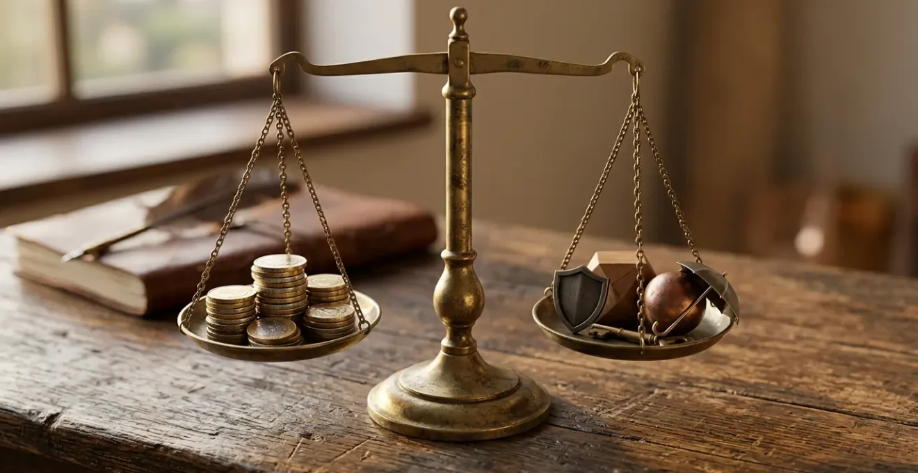 Concept de franchise d'assurance et d'équilibre budgétaire