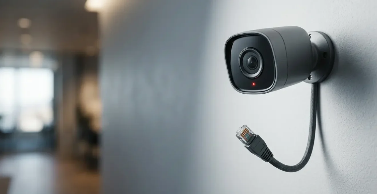 Dispositif IoT connecté montrant la vulnérabilité des objets intelligents dans un environnement professionnel