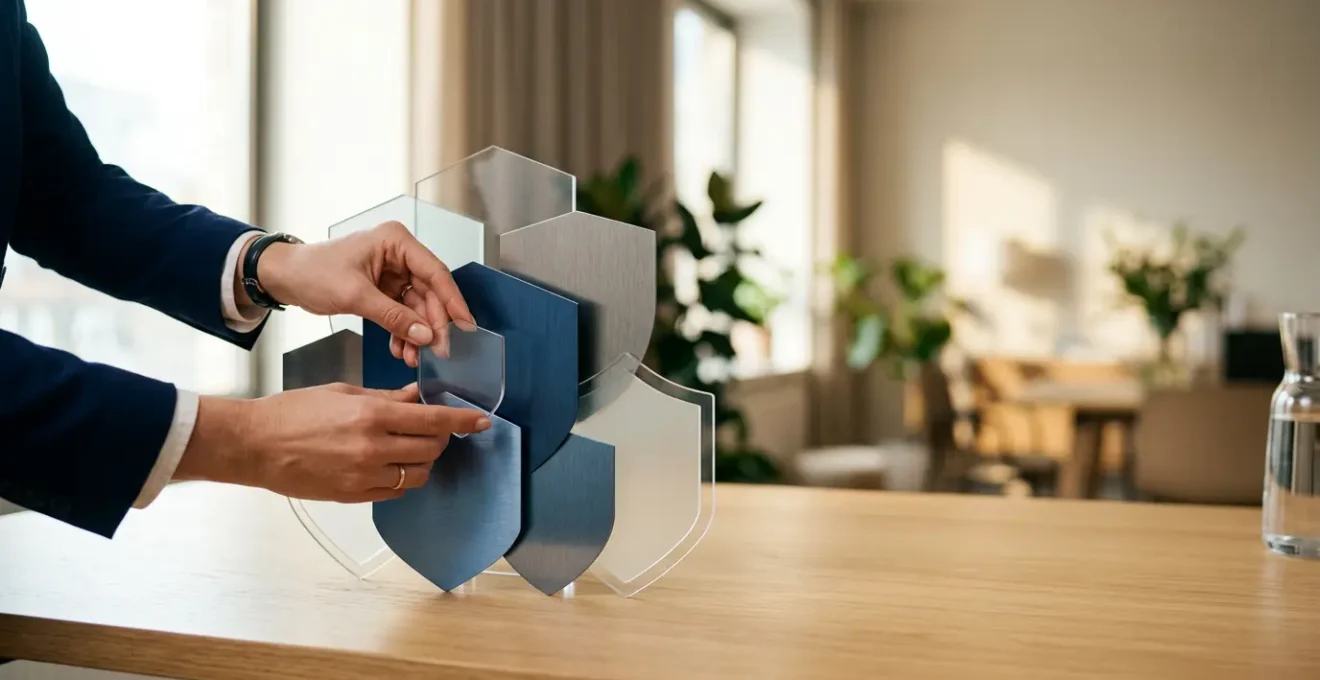 Professionnel indépendant protégé par une assurance responsabilité civile dans son espace de travail