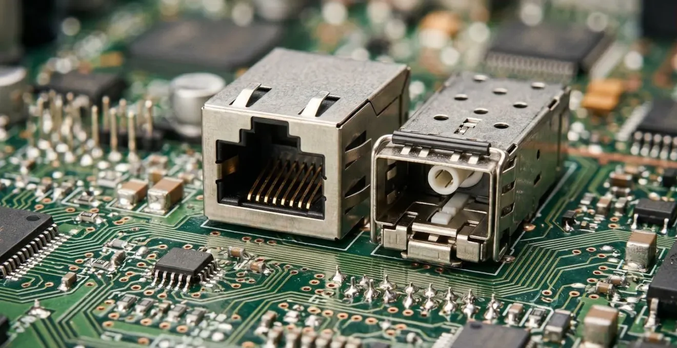 Automate industriel connecté illustrant les risques de convergence IT/OT dans l'industrie 4.0